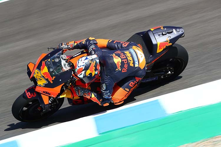 Pol Espargaró stellte die KTM in die dritte Startreihe