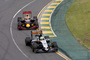 Nico Hülkenberg vor Daniel Ricciardo