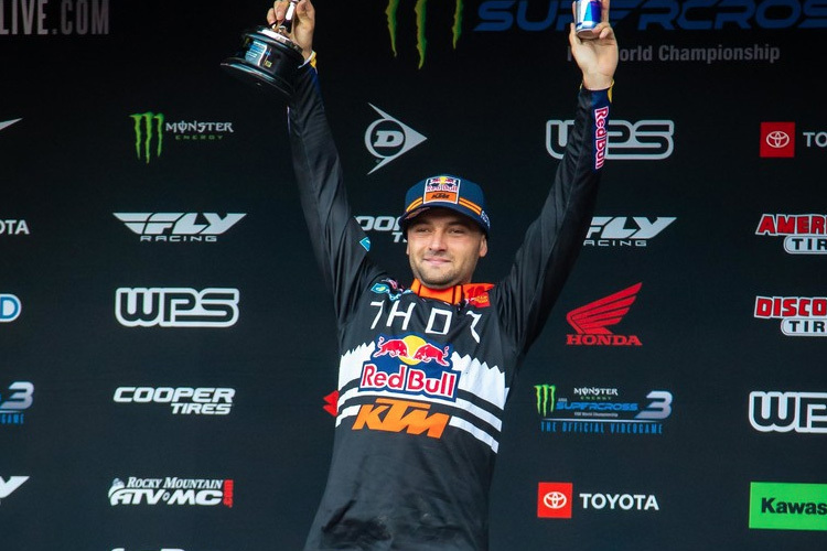 Cooper Webb gewann das 6. Rennen in Salt Lake City