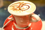 Der Capuccino wird mit der Nr. 46 serviert.