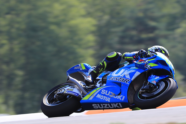 Andrea Iannone auf der Suzuki GSX-RR