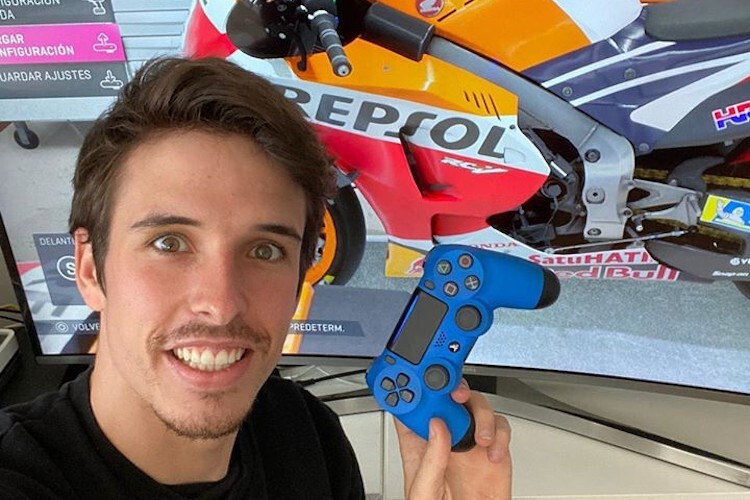 MotoGP-Rookie Alex Márquez: Die virtuelle Performance stimmt schon