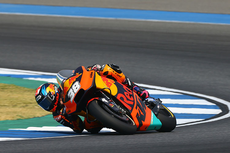 Bradley Smith auf der Red Bull-KTM in Buriram