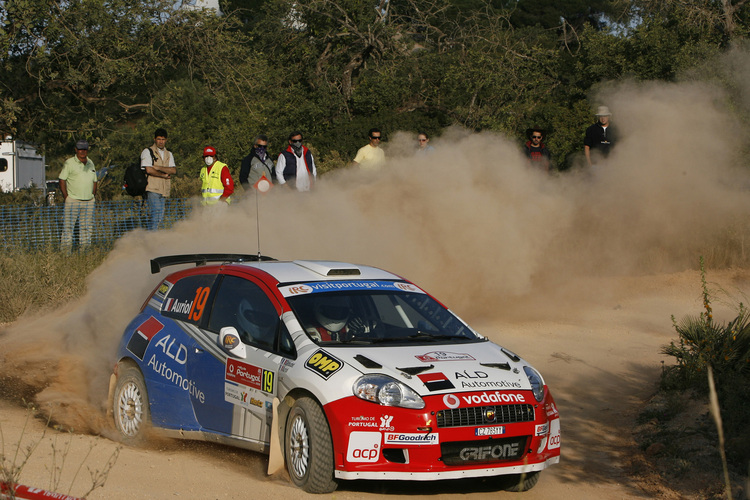 Didier Auriol bei der Rallye Portugal 2008