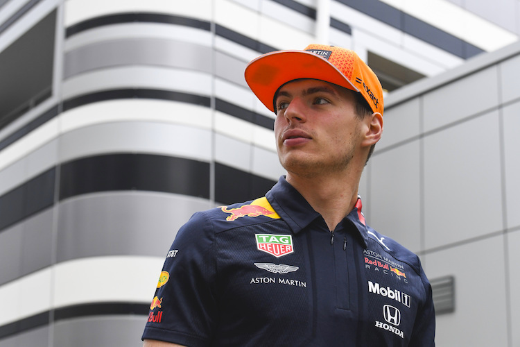 Max Verstappen in Sotschi