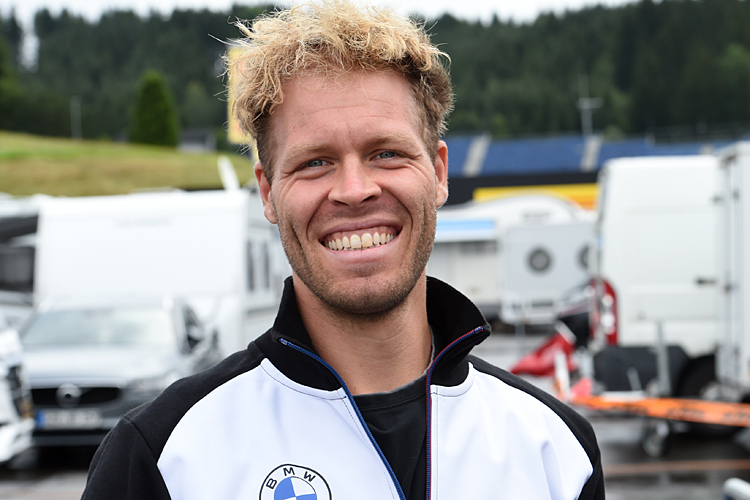 Der Österreicher Philipp Steinmayr peilt in der IDM Superbike Top-5-Platzierungen an
