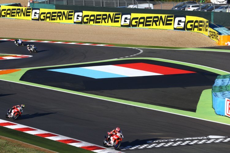 Die letzte Schikane ist eine der entscheidenden Stellen in Magny-Cours