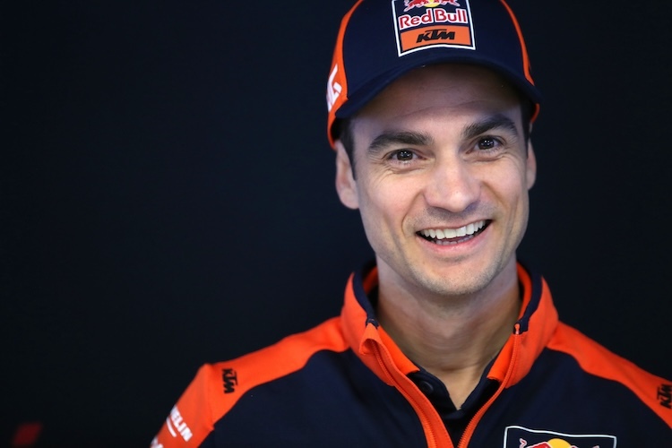 Jetzt mit vollem Genuss am Start: KTM MotoGP-Cheftester Dani Pedrosa