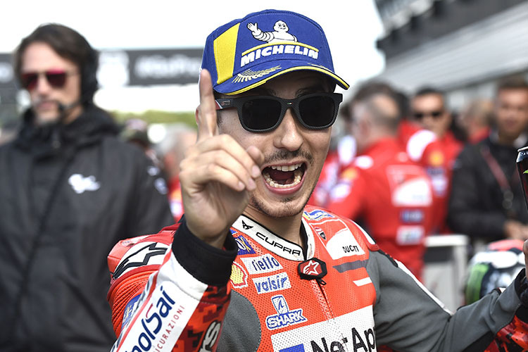 Pole-Setter Jorge Lorenzo