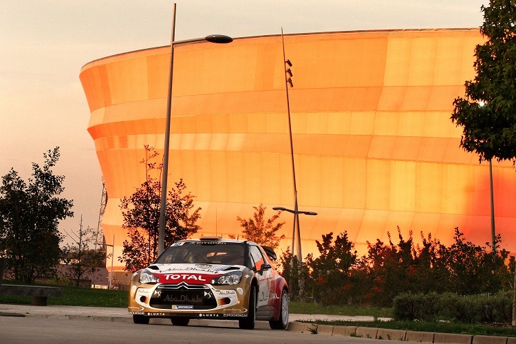 Dani Sordo beim Frankreich-Shakedown