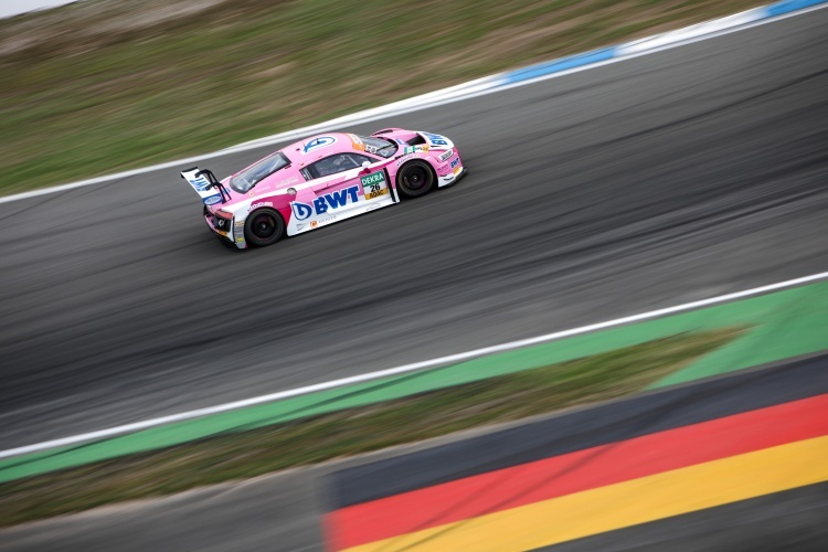 Einer der drei Audi R8 LMS von Mücke Motorsport