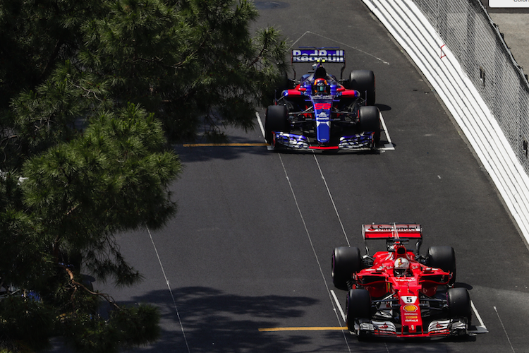 Toro Rosso muss sich hinter Ferrari anstellen