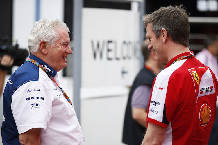 Pat Symonds und James Allison