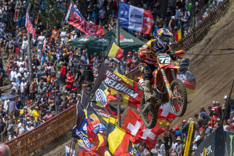 Liam Everts: Nach dem Crash war der Lenker verbogen