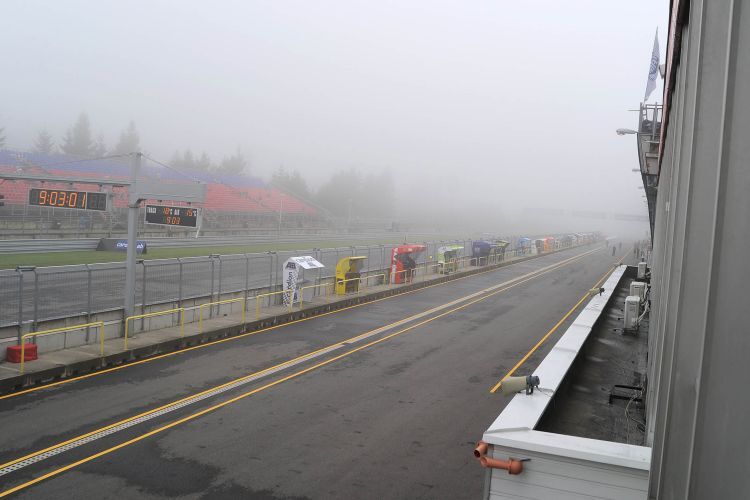 Zu gefährlich: Nebel in Brünn am Samstag 9 Uhr