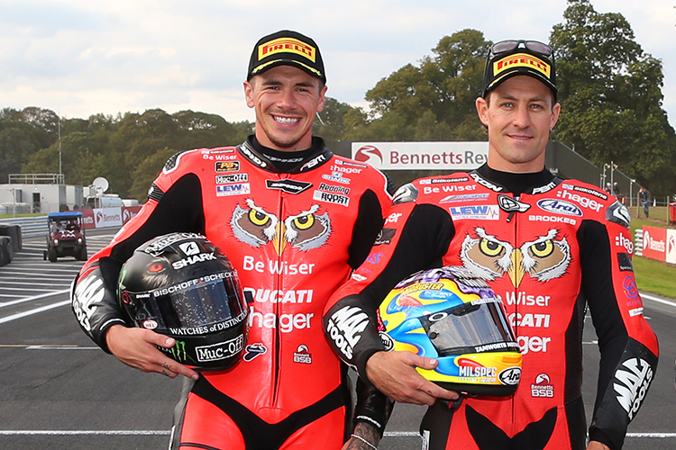 Scott Redding (li.) mit 2019-Teamkollege Josh Brookes