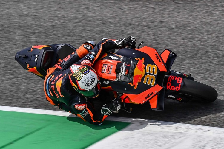 Brad Binder egalisierte den Geschwindigkeitsrekord von Johann Zarco im dritten Freien Training