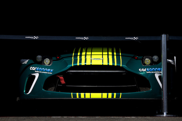 Comtoyou Racing mit vier Aston Martin in Hockenheim