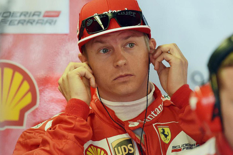 Kimi Räikkönen: Richtig glücklich wirkt er nicht