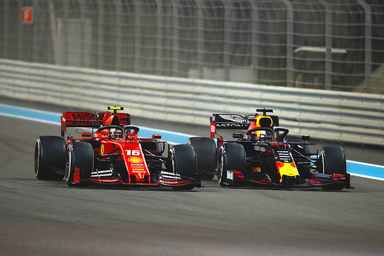 Max Vertappen gegen Charles Leclerc in Abu Dhabi
