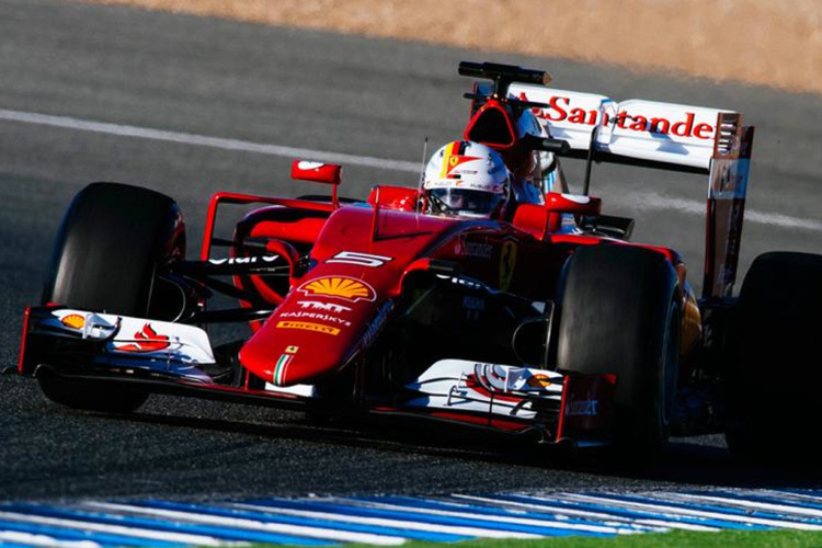 Wie standfest ist der Ferrari von Sebastian Vettel?