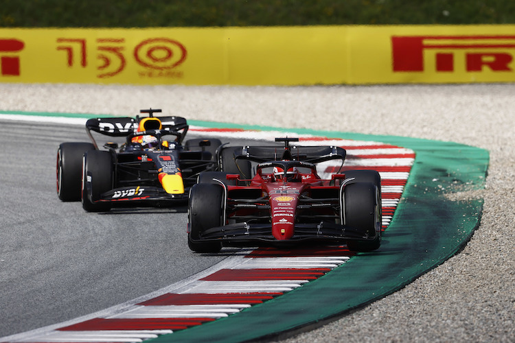 Ferrari gegen Red Bull Racing, Charles Leclerc gegen Max Verstappen