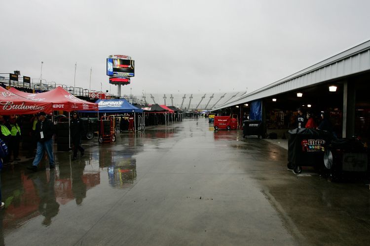 Das Qualifying in Martinsville fiel ins Wasser.