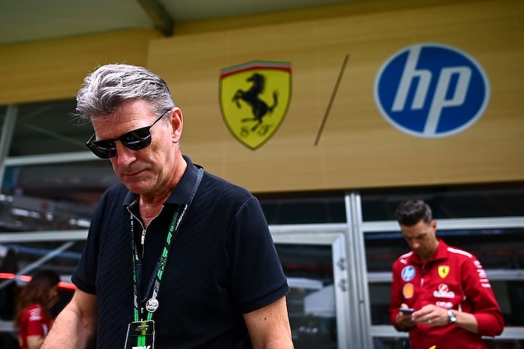 Cadillac-Teamchef Graeme Lowdon dieses Jahr als Paddock-Gast beim Miami-GP. Zum Einstieg 2026 fährt das neue Team mit Ferrari-Motor