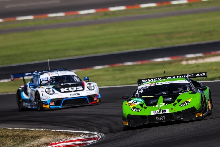 Der Lamborghini Huracán GT3 vom GRT Grasser Racing Team auf dem Lausitzring