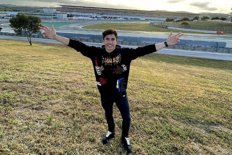 Marc Márquez in Portimão 