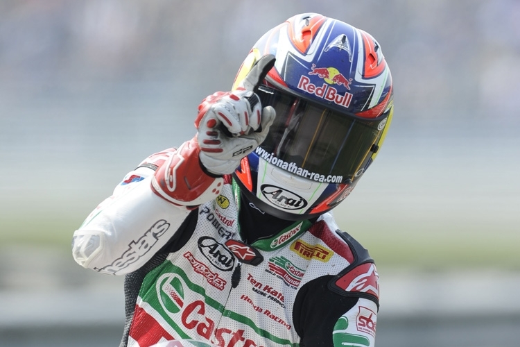 Jonathan Rea hat starken Vorwärtsdrang.