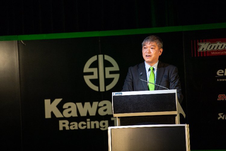 Kawasaki-Manager Shigemi Tanaka