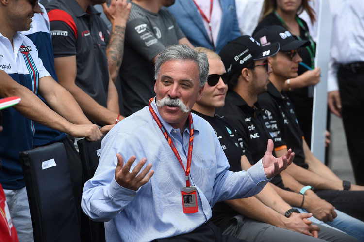 Chase Carey darf das Feld von Le Mans ins Rennen schicken