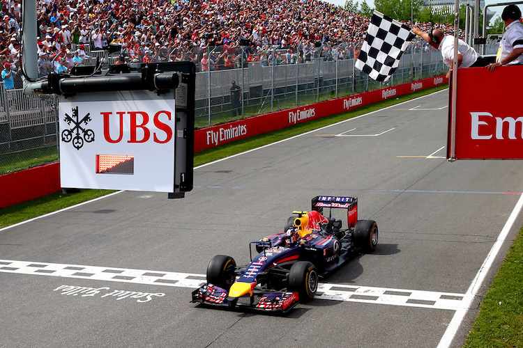 Vor zwei Jahren gewann Daniel Ricciardo in Kanada seinen ersten Grand Prix