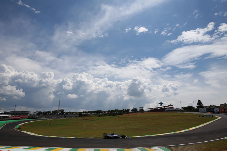 Vorjahressieger Nico Rosberg in Interlagos