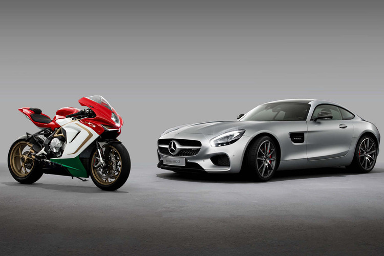 Die neuen Partner: MV Augusta und AMG Mercedes