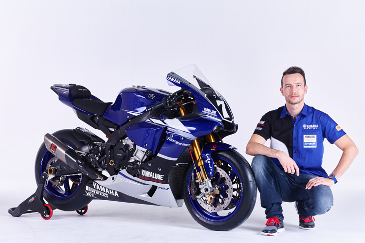 Max Neukirchner mit seiner YART-Yamaha