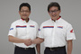 Der neue HRC-Präsident Yoshishige Nomura mit Vorgänger Tetsuo Suzuki