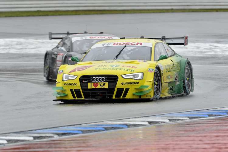 Mike Rockenfeller 2013 in seinem Meisterauto