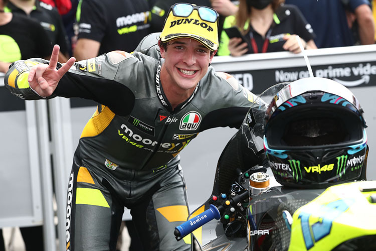 Celestino Vietti: Bei ihm ist eien weitere Moto2-Saison vorgesehen