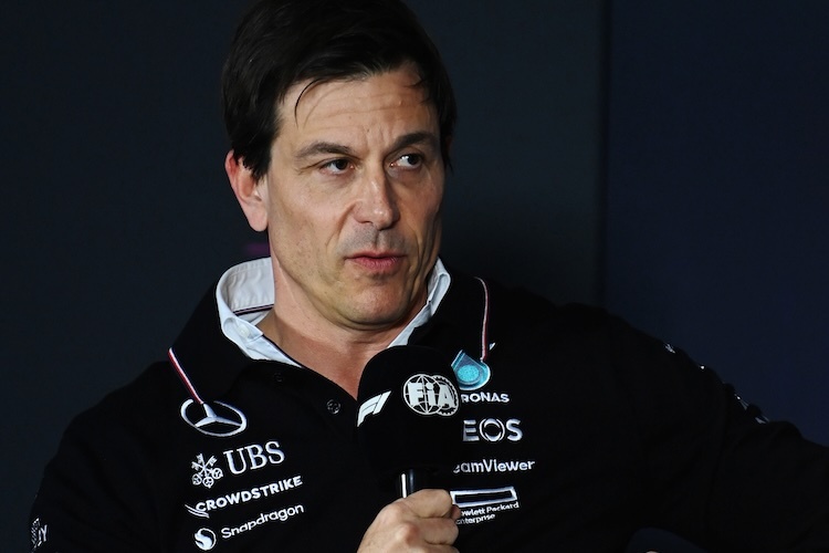 Mercedes-Teamchef Toto Wolff war nach dem Sprint-Qualifying nicht in Feierlaune