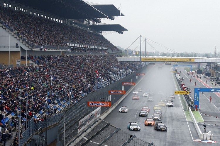 Das Rennen auf dem Lausitzring in der Chronologie