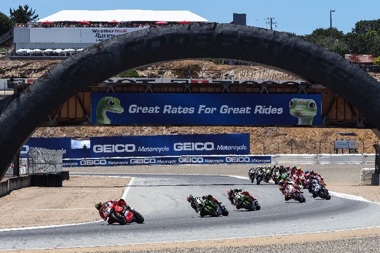 Das Meeeting in Laguna Seca steht am kommenden Wochenende auf dem Programm 