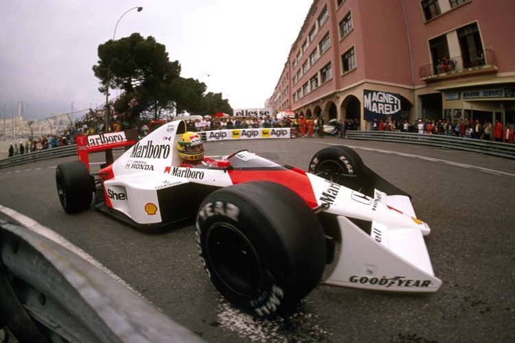 Ayrton Senna 1989 - Auch in diesem Jahr fuhr er für Honda Marlboro McLaren