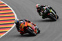 Im Rennen: Pol Espargaró wehrt sich gegen Johann Zarco