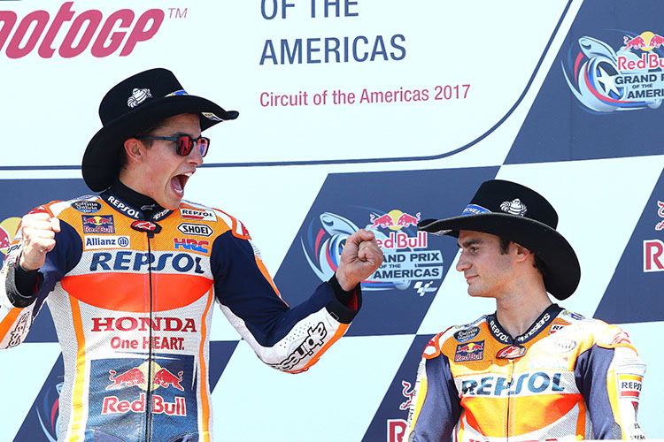 Marc Márquez und Dani Pedrosa