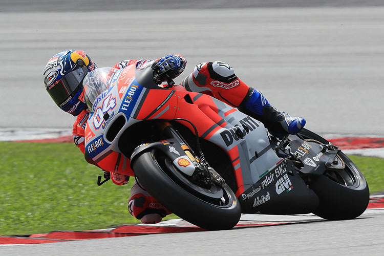 Andrea Dovizioso heute in Sepang