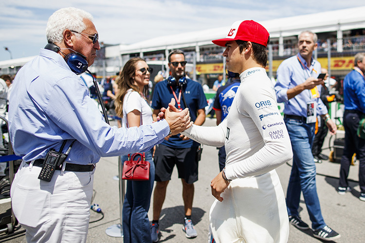 Lawrence und Lance Stroll