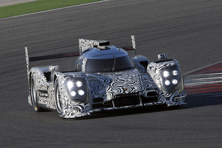 Kommende Woche nimmt Porsche das Tarnkleid vom 919