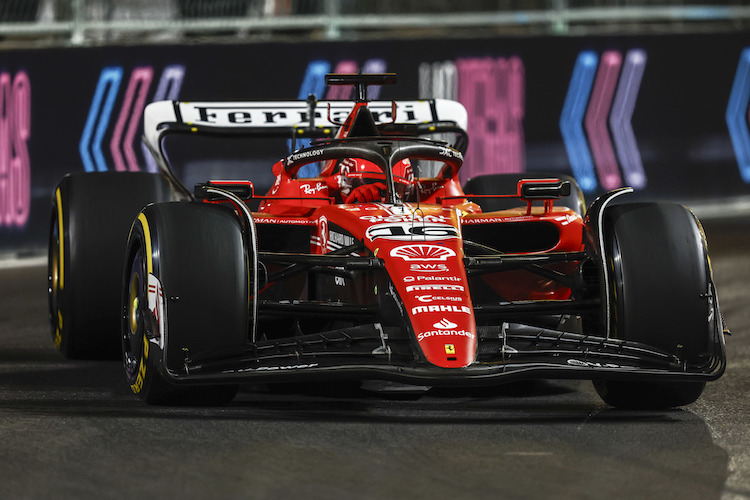 Ferrari beim Las Vegas-GP 2023